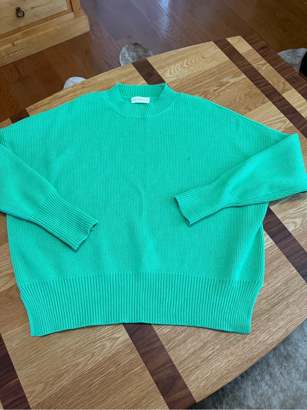 Green sweater